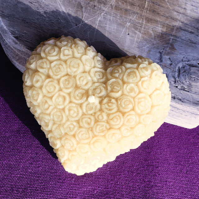 BOUGIE MOULEE COEUR 8 CM