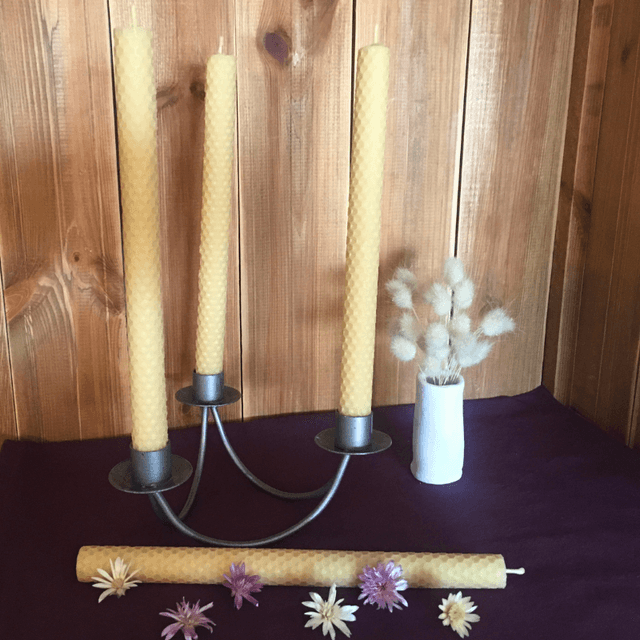 BOUGIE ROULEE CHANDELLE DE 25.5 CM