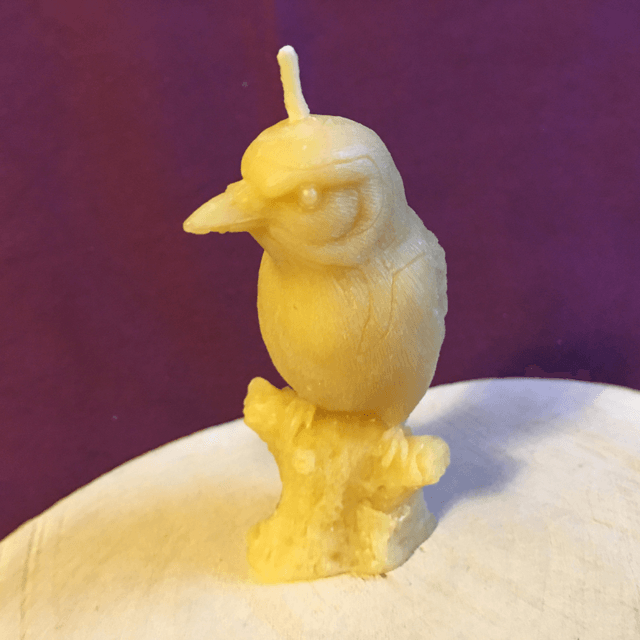 BOUGIE MOULEE OISEAU
