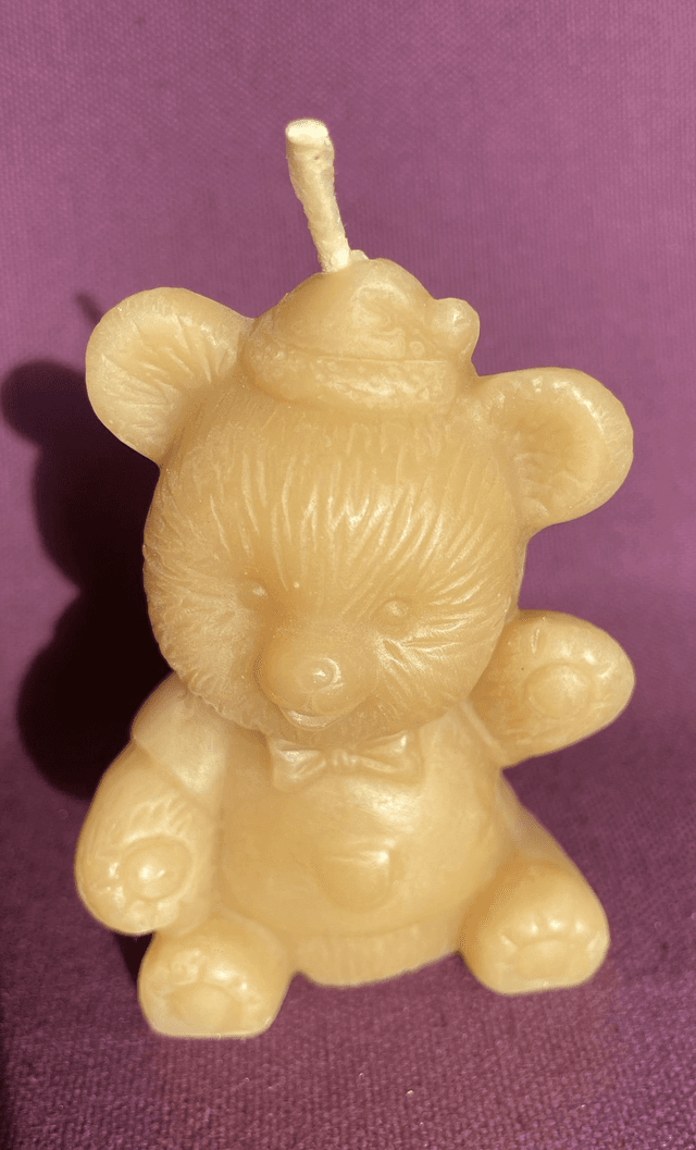 BOUGIE MOULEE OURS OU NOUNOURS