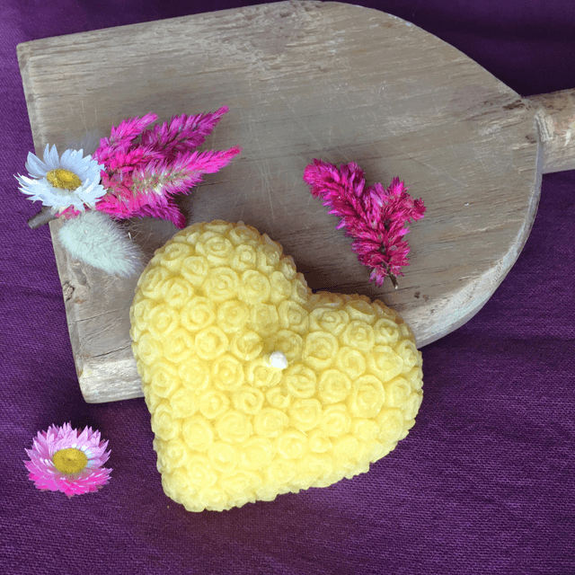 BOUGIE MOULEE COEUR 8 CM