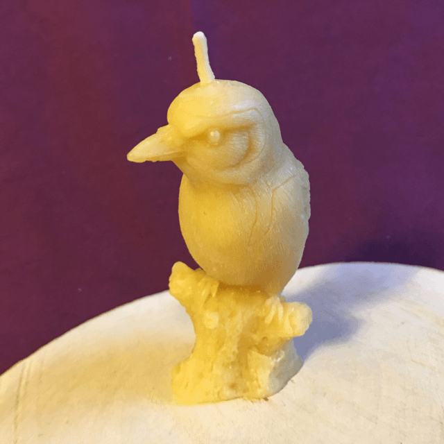 BOUGIE MOULEE OISEAU